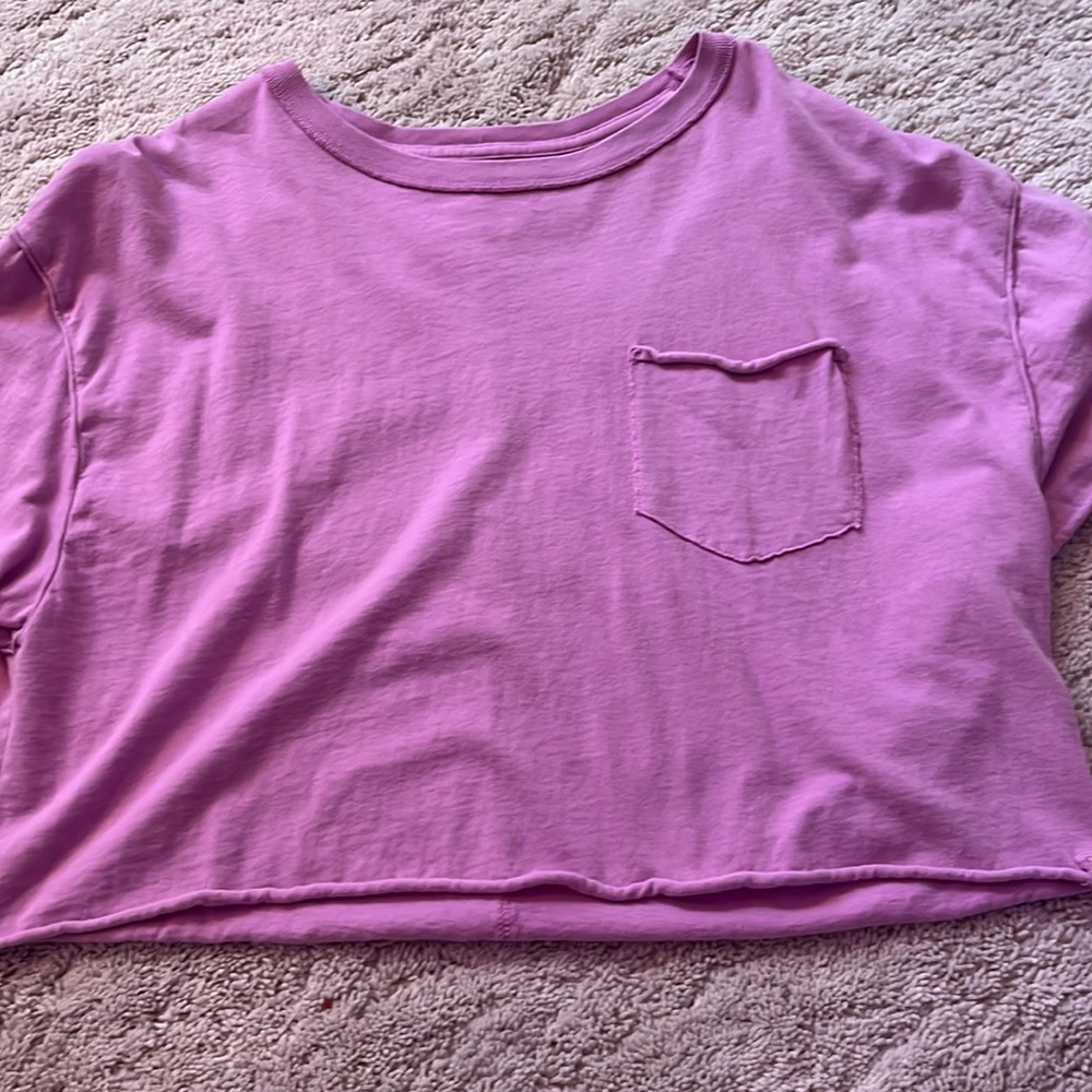 we the free purple shirt Small